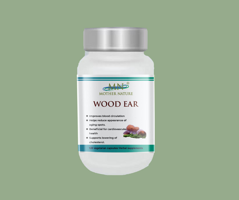 Wood Ear Supplement (1000mg) - 120 capsules