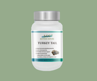 Turkey Tail Supplement (1000mg) - 120 capsules