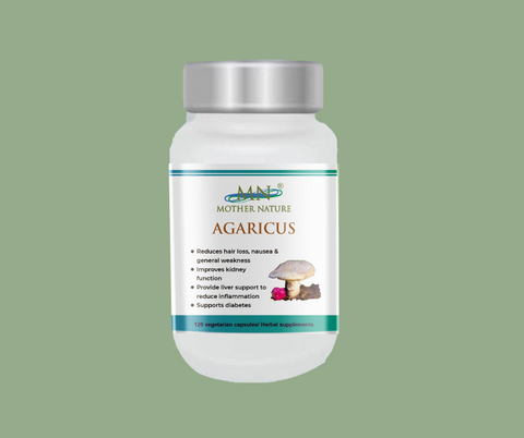 Agaricus Supplement (1000mg) - 120 capsules