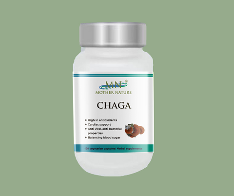 Chaga Supplement (1000mg) - 120 capsules