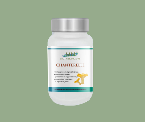 Chanterelle Supplement (1000mg) - 120 capsules