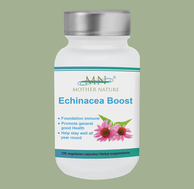 Echinacea Boost Supplement (425mg) - 120 capsules