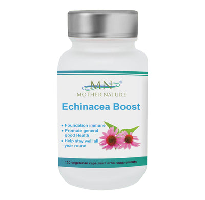 Echinacea Boost Supplement (425mg) - 120 capsules