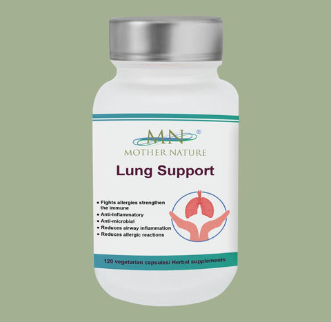 Lung Support Supplement (1500mg) - 120 capsules