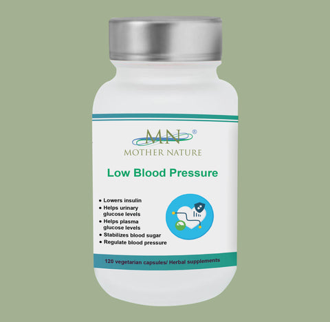 Low Blood Pressure Supplement (1000mg) - 120 capsules