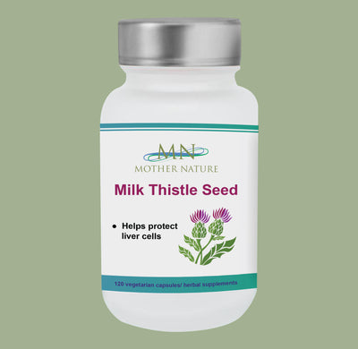 Milk Thistle Seed Supplement (525mg) - 120 capsules