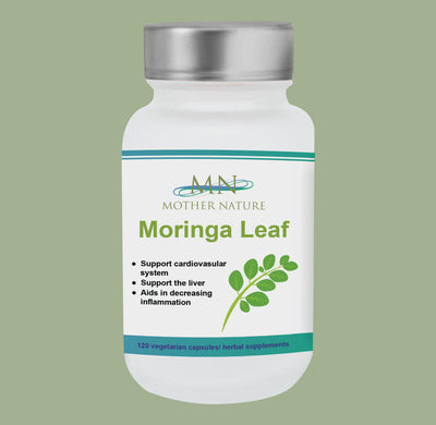 Moringa Leaf Supplement (425mg) - 120 capsules