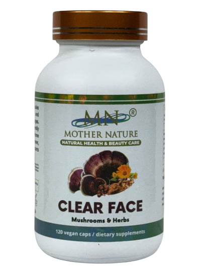 Clear Face Supplement (1000mg) - 120 capsules