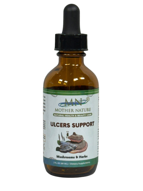 Ulcers Support Liquid Supplement (1000mg) – 60ML Herbal Tincture