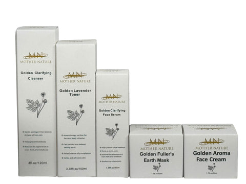 Golden Skincare Set