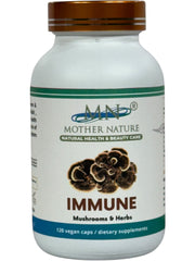 Immune Mushrooms Supplement (1000mg) - 60 capsules