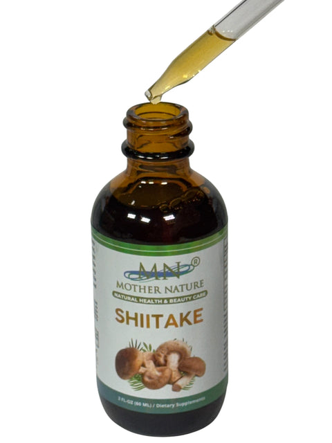 Shiitake Liquid Supplement (1000mg) – 60ML Herbal Tincture