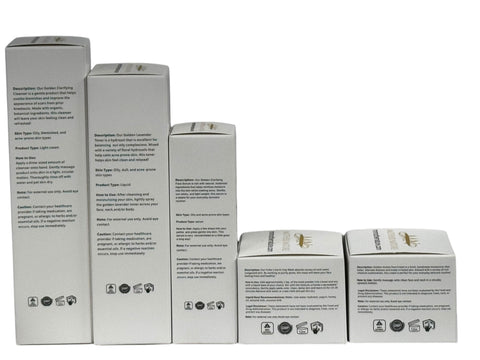 Golden Skincare Set