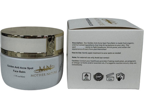 Golden Anti Acne Spot Face Balm - 50ML