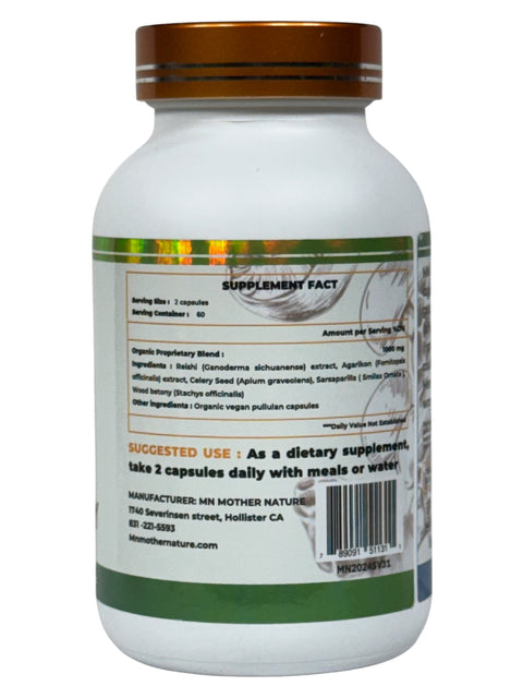 Nutri Gouty Supplement (1000mg) - 120 capsules