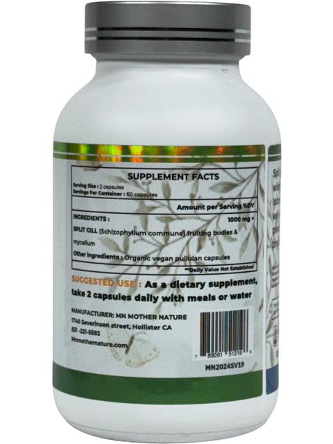 Split Gill Supplement (1000mg) - 120 capsules