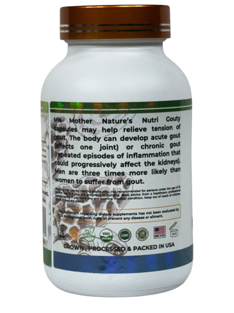 Nutri Gouty Supplement (1000mg) - 120 capsules