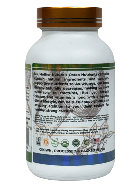 Osteo Nutrient Supplement (1000mg) - 120 capsules