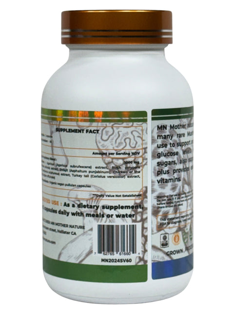 Blood Sugar Supplement (1000mg) - 120 capsules