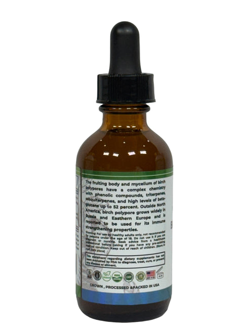 Birch Polypore Liquid Supplement (1000mg) – 60ML Herbal Tincture