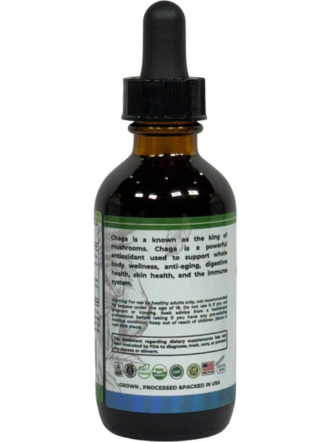 Chaga Liquid Supplement (1000mg) – 60ML Herbal Tincture
