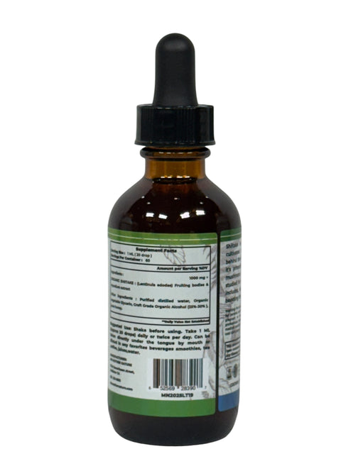 Shiitake Liquid Supplement (1000mg) – 60ML Herbal Tincture