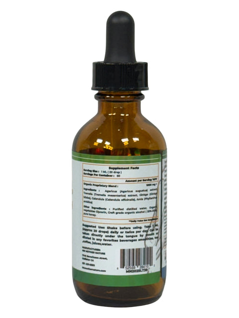 Menomush Radiant Skin Liquid Supplement (1000mg) – 60ML Herbal Tincture