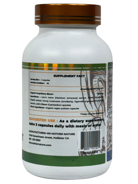 Nerve Support Supplement (1000mg) - 120 capsules