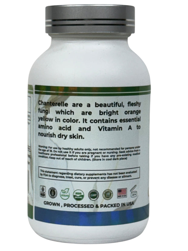 Chanterelle Supplement (1000mg) - 120 capsules