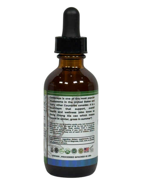 Cordyceps Liquid Supplement (1000mg) – 60ML Herbal Tincture