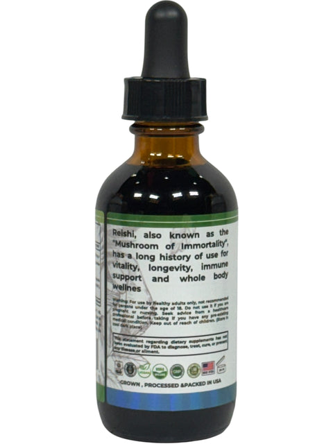 Reishi Liquid Supplement (1000mg) – 60ML Herbal Tincture