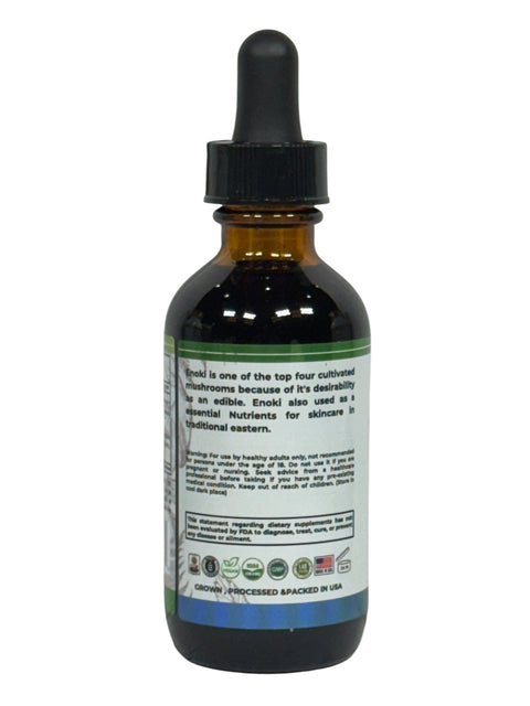Enoki Liquid Supplement (1000mg) – 60ML Herbal Tincture