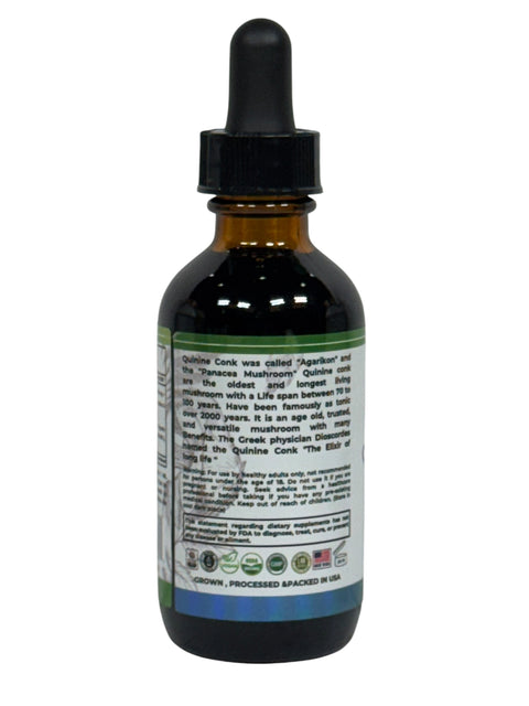 Quinine Conk Liquid Supplement (1000mg) – 60ML Herbal Tincture