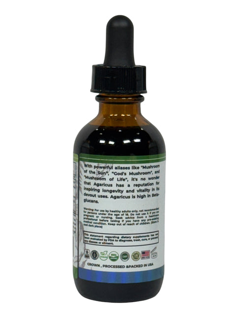 Agaricus Liquid Supplement (1000mg) – 60ML Herbal Tincture