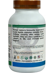 Immune Mushrooms Supplement (1000mg) - 60 capsules