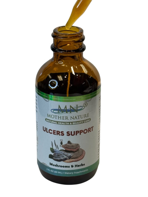 Ulcers Support Liquid Supplement (1000mg) – 60ML Herbal Tincture