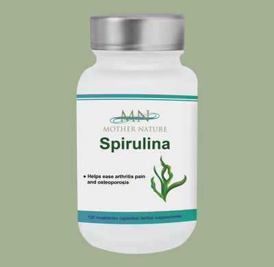 Spirulina Supplement (440mg) - 120 capsules