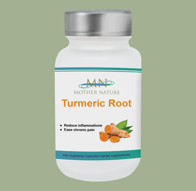 Turmeric Root Supplement (540mg) - 120 capsules