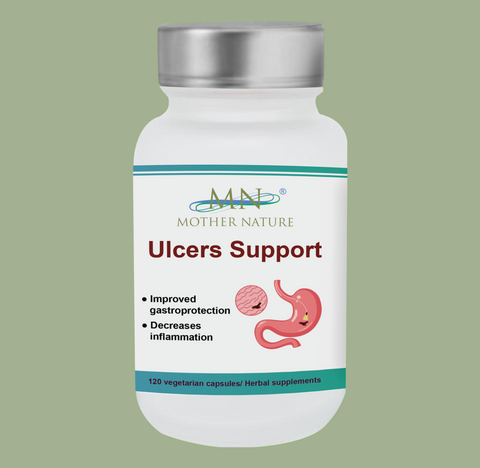 Ulcer Support Supplement (1000mg) - 120 capsules