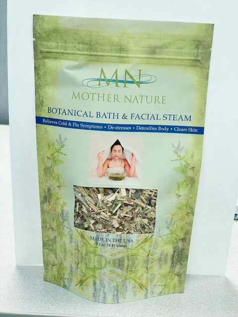 Botanical Bath & Facial Steam | Relieves Virus Symptoms, Inflammation, and Body Aches